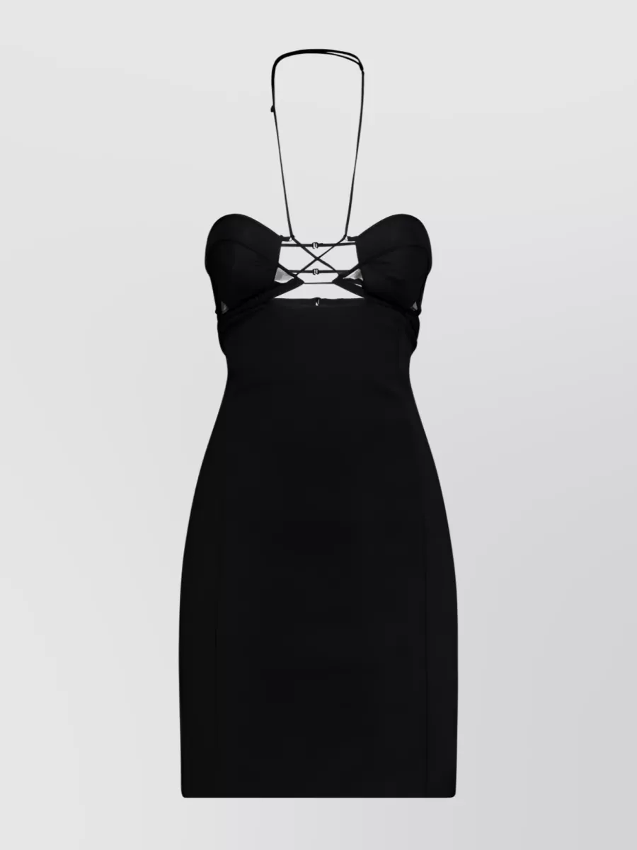 Shop Nensi Dojaka Hilma Dress In Black
