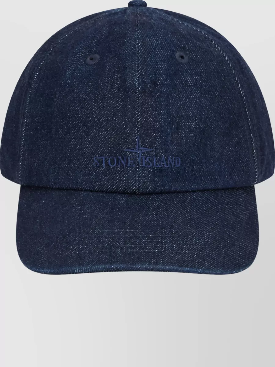 Stone Island Denim Baseball Cap