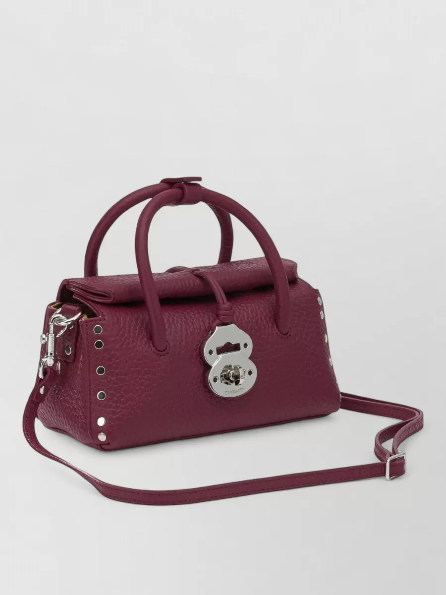 Zanellato Leather Dotta Centauro Baby Mini Bag
