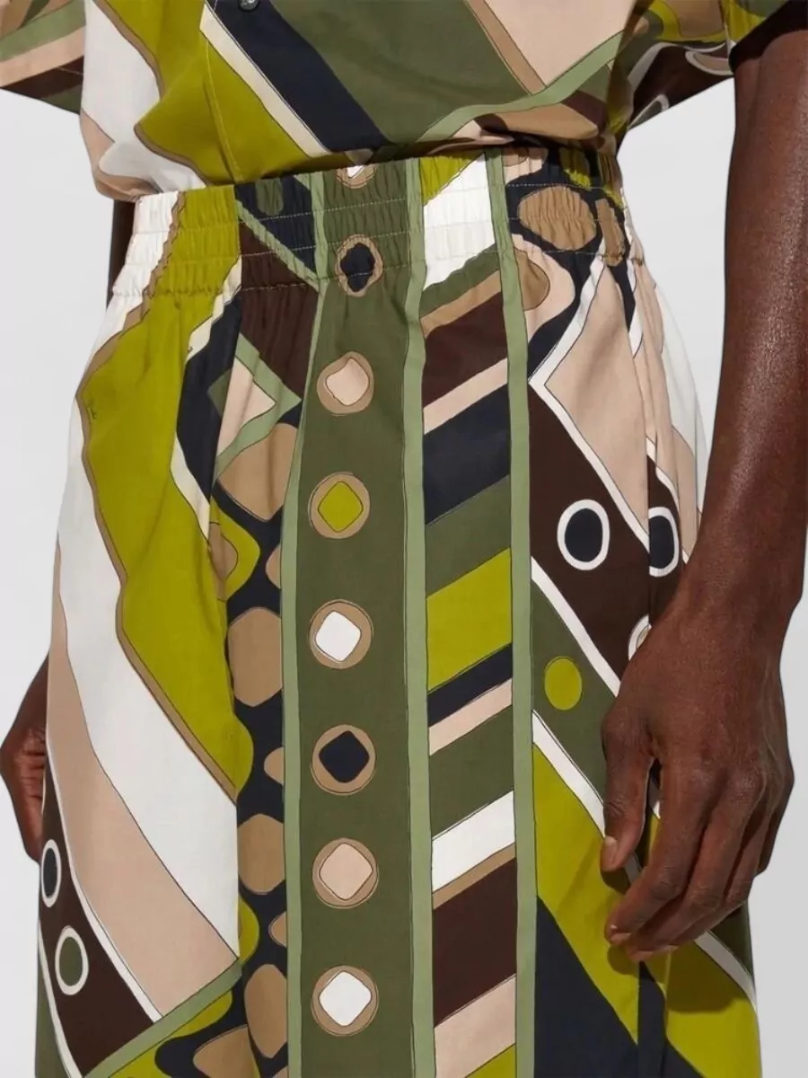 Pucci Cotton Tailored Shorts