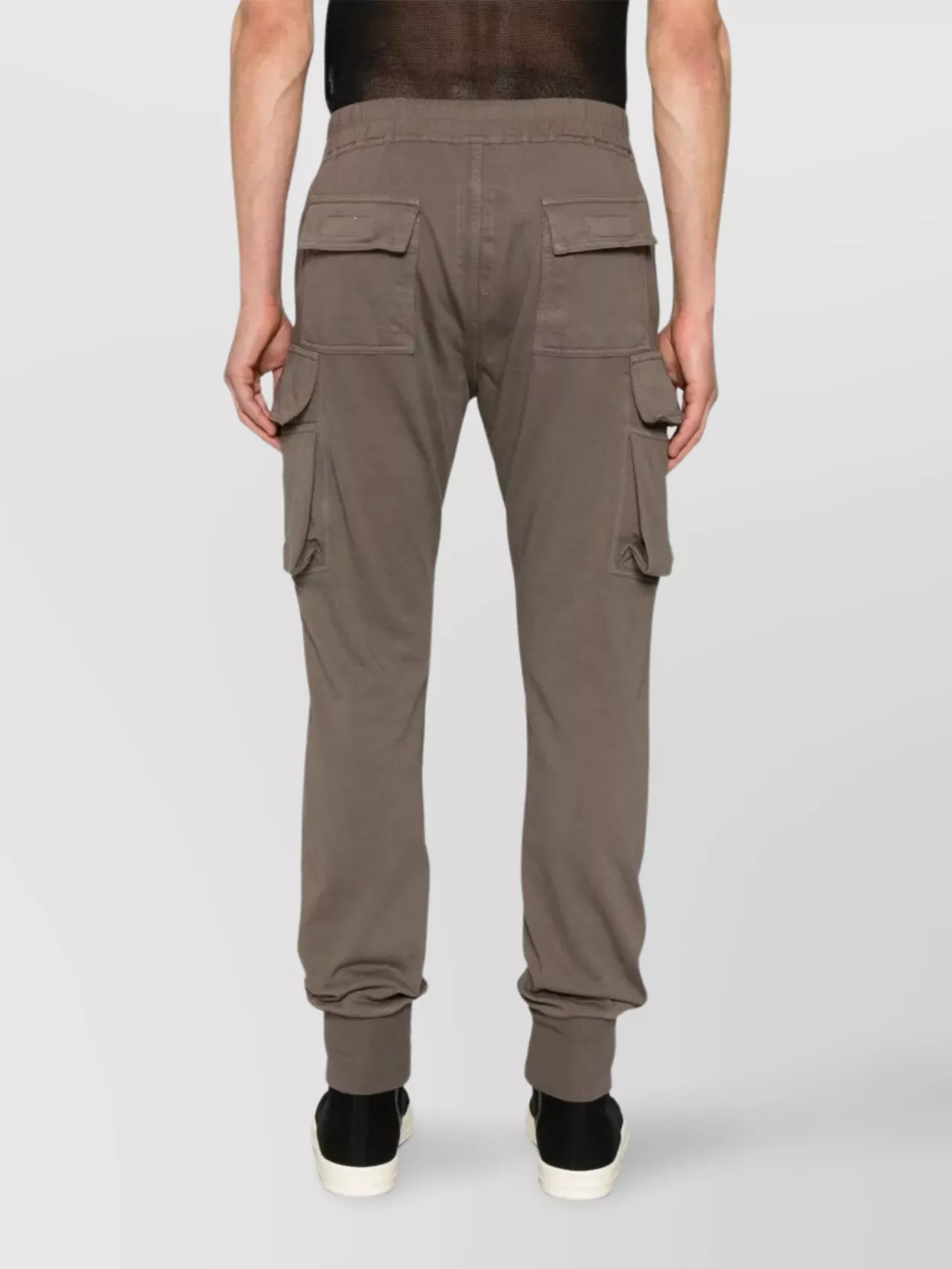 Rick Owens Drkshdw Cargo Pocket Ribbed Cuff Trousers