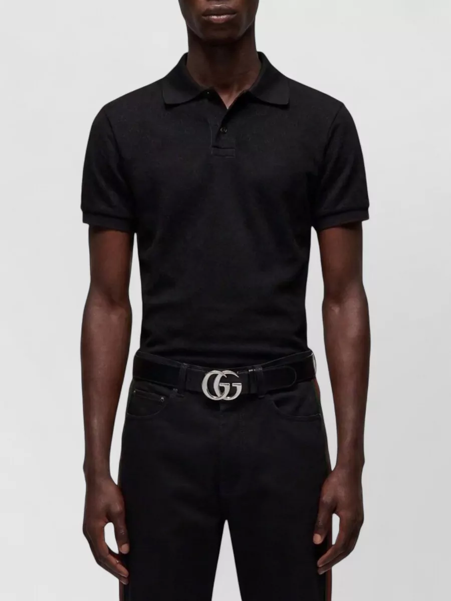 Gucci gg jacquard polo shirt