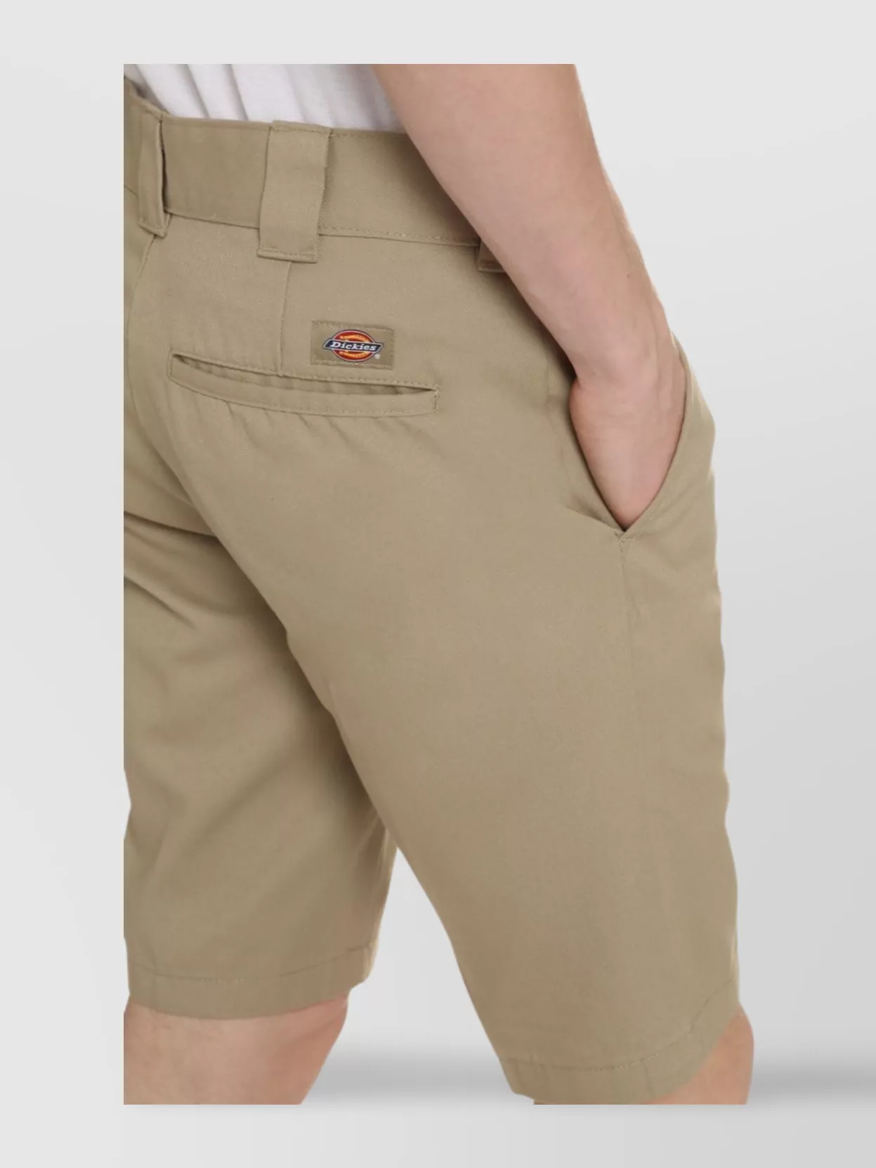 Dickies Slim Fit Cotton Blend Shorts With Pockets