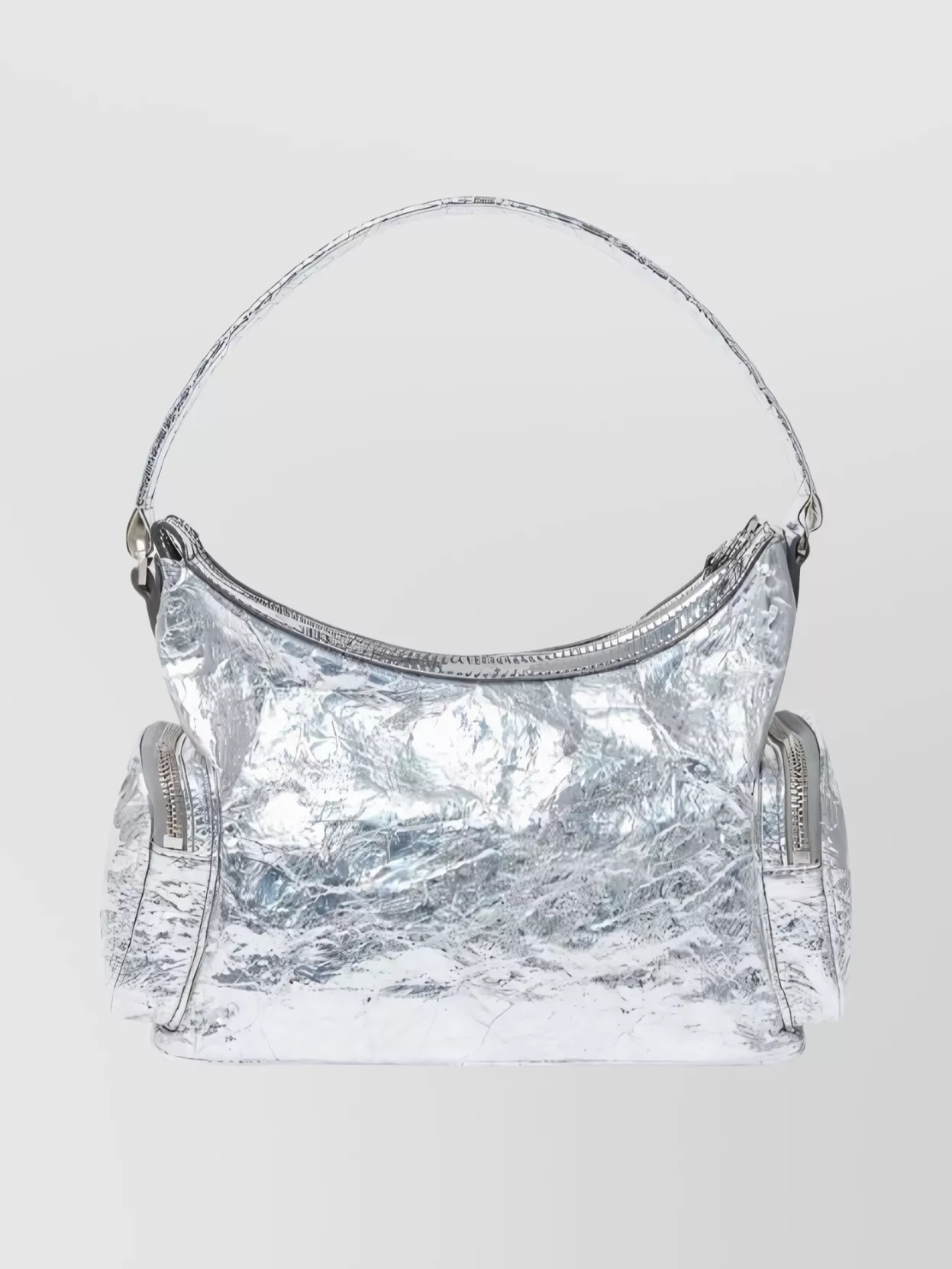 Stella Mccartney Dartmoor Shoulder Bag Collection In Metallic