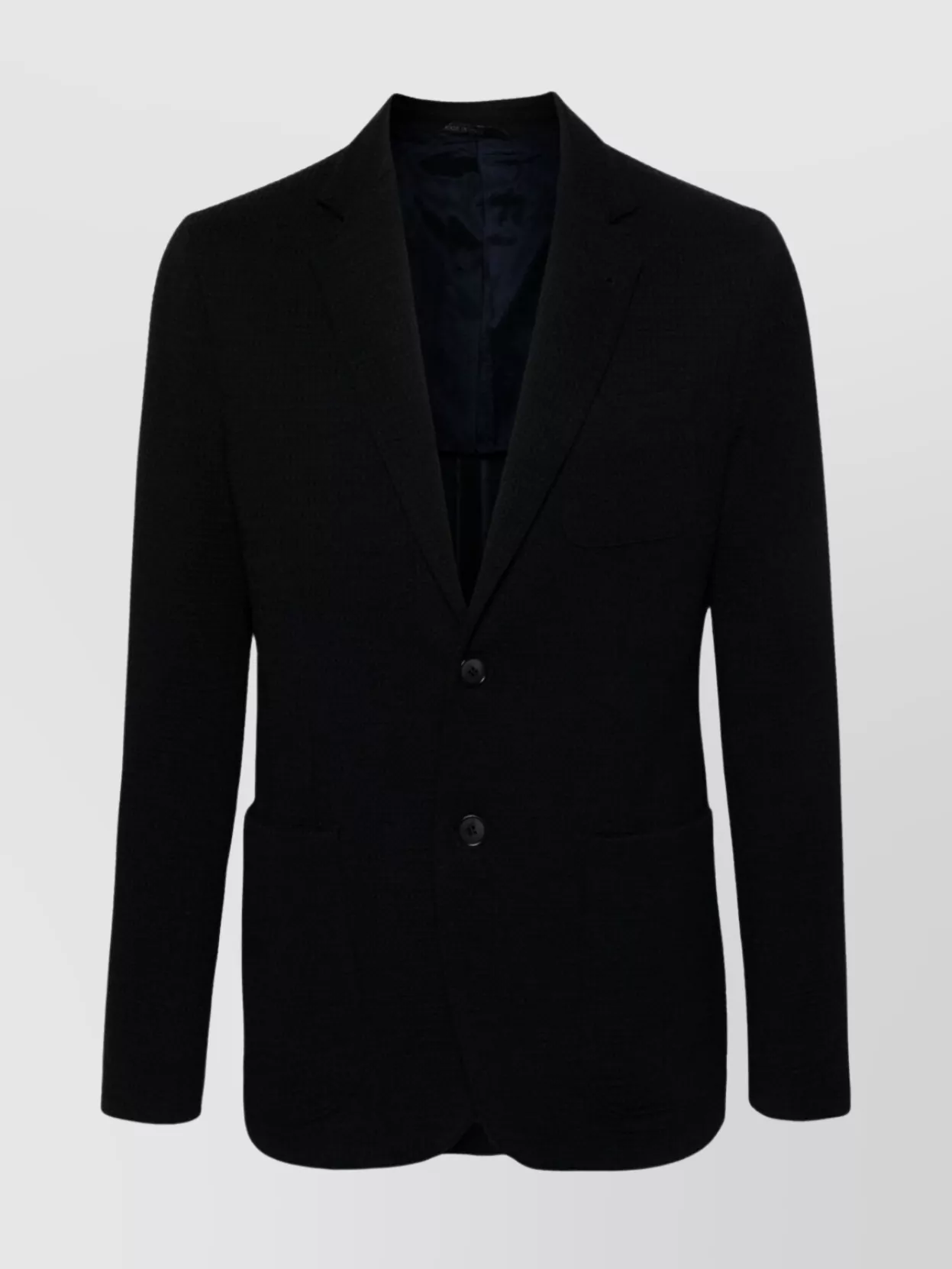 Giorgio Armani Single-Breasted Suit Jacket Notch Lapels