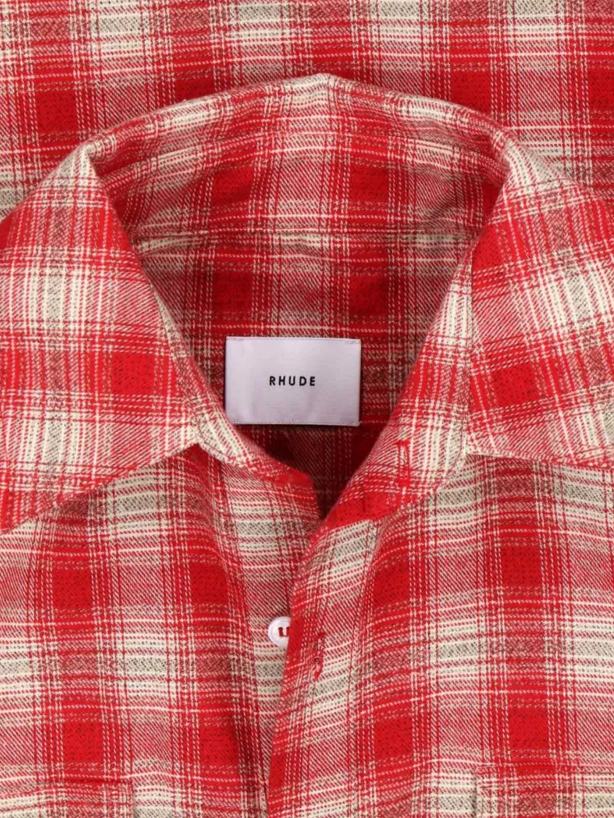 Rhude Collared Shirt With Functional Pockets