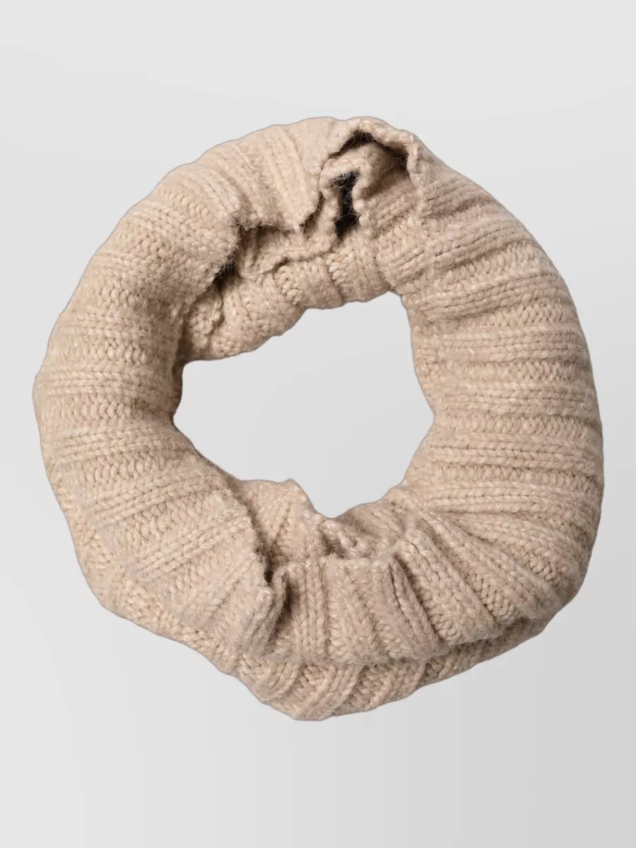 Dolce&Gabbana Ribbed Knit Neck Warmer