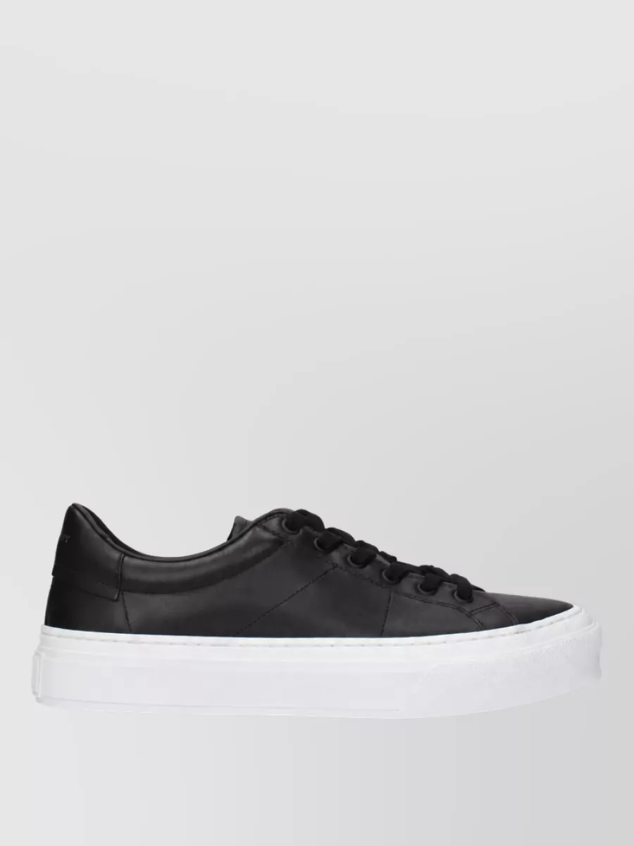 Givenchy Leather Lace-Up Sneakers