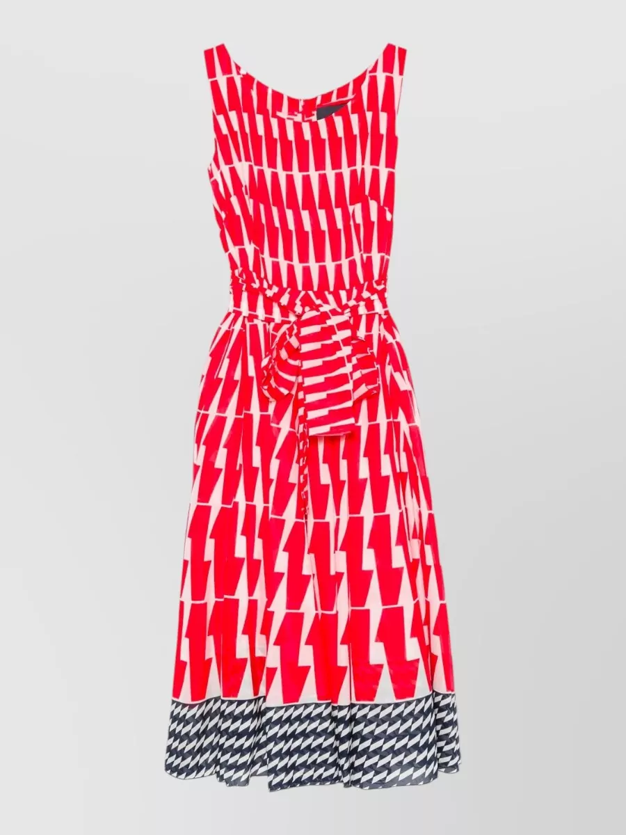 Samantha Sung printed cotton midi dress