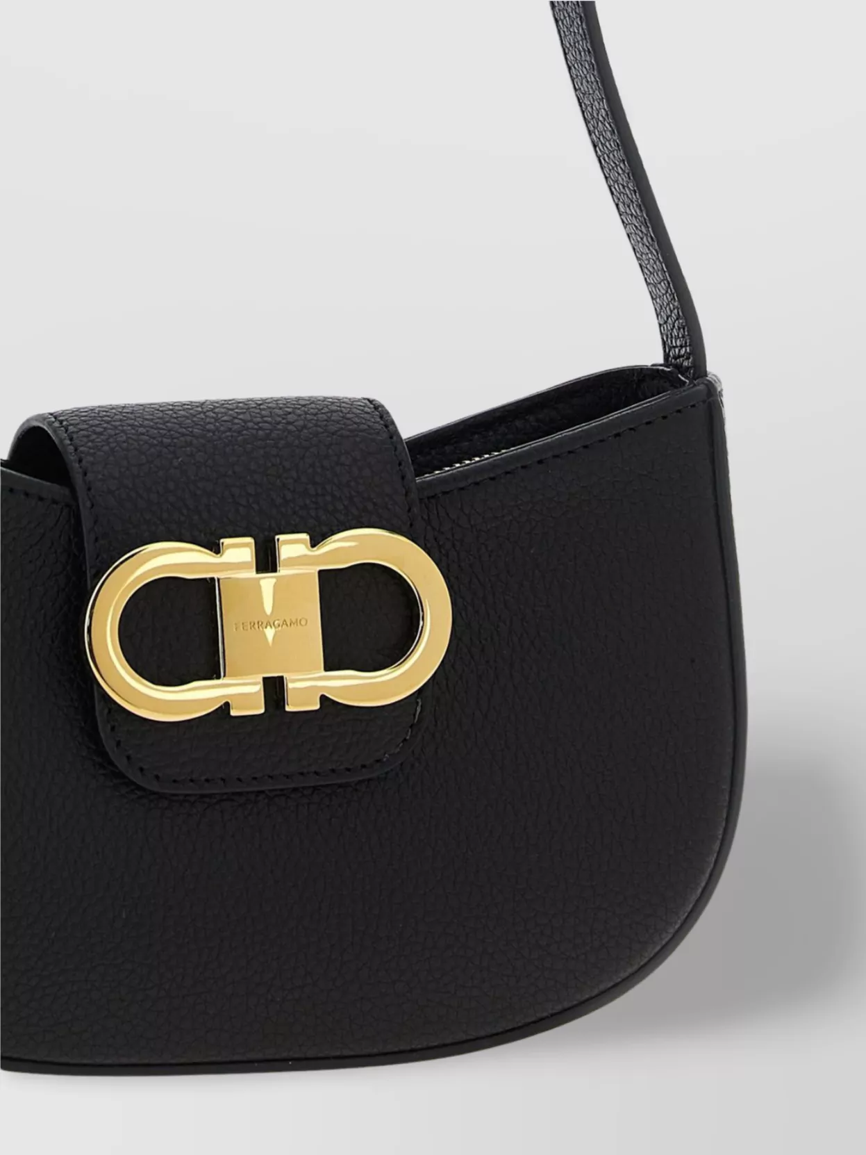 Ferragamo 'Gabry' Leather Shoulder Bag
