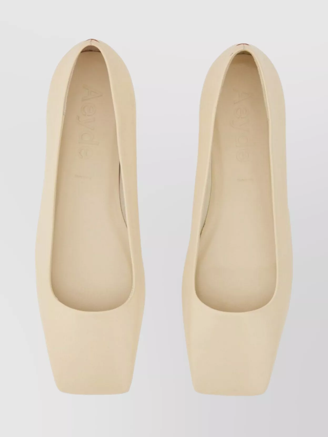 Aeyde Ballerina Shoes Square Toe Dancer Crazy In Brown