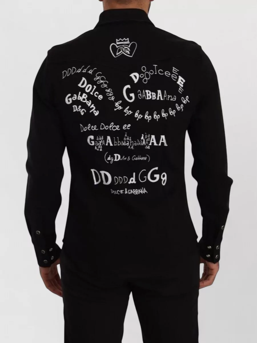 Dolce&Gabbana Slim Denim Shirt