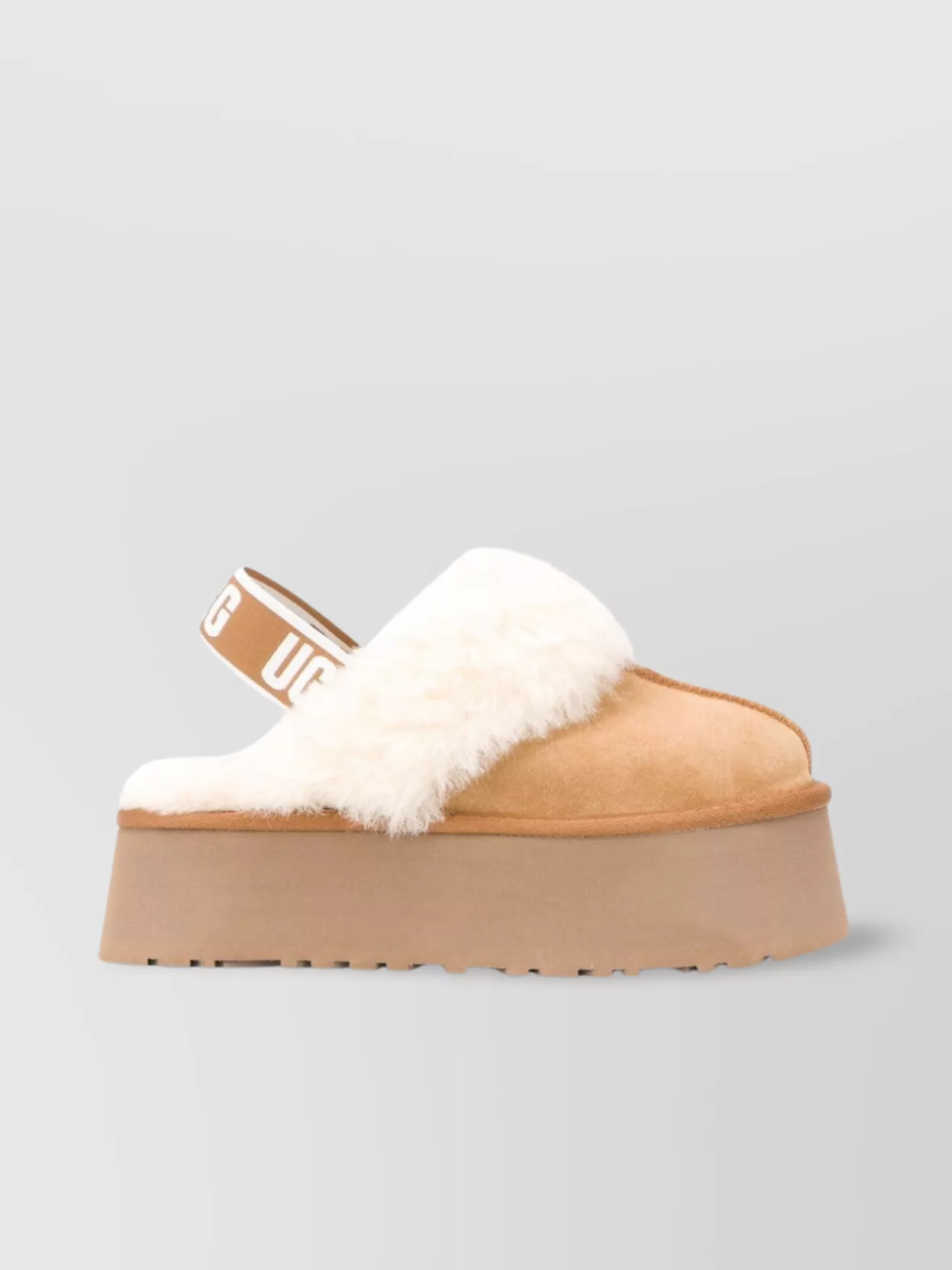 Ugg Funkette Slipper Sheepskin Collar