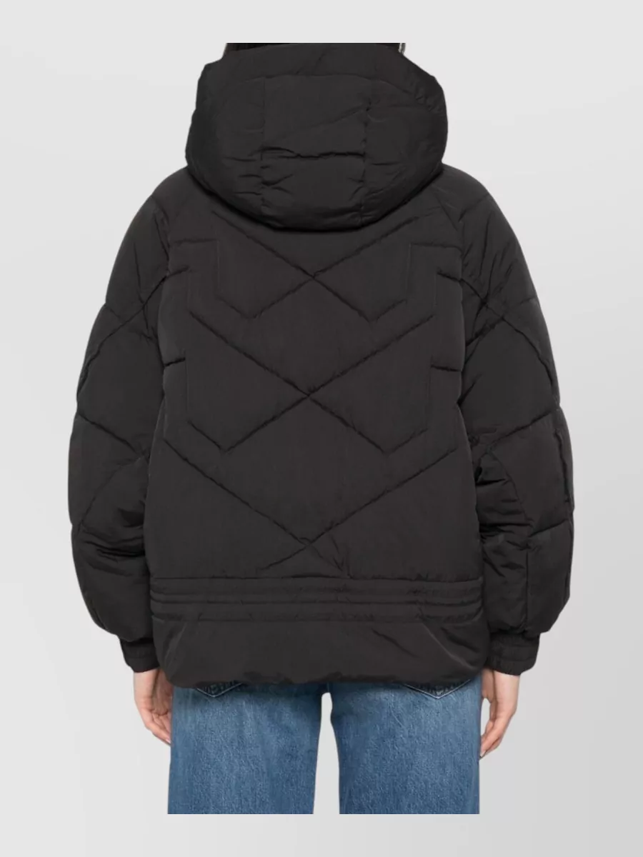 Pinko Quilted Hooded Puffer Coat