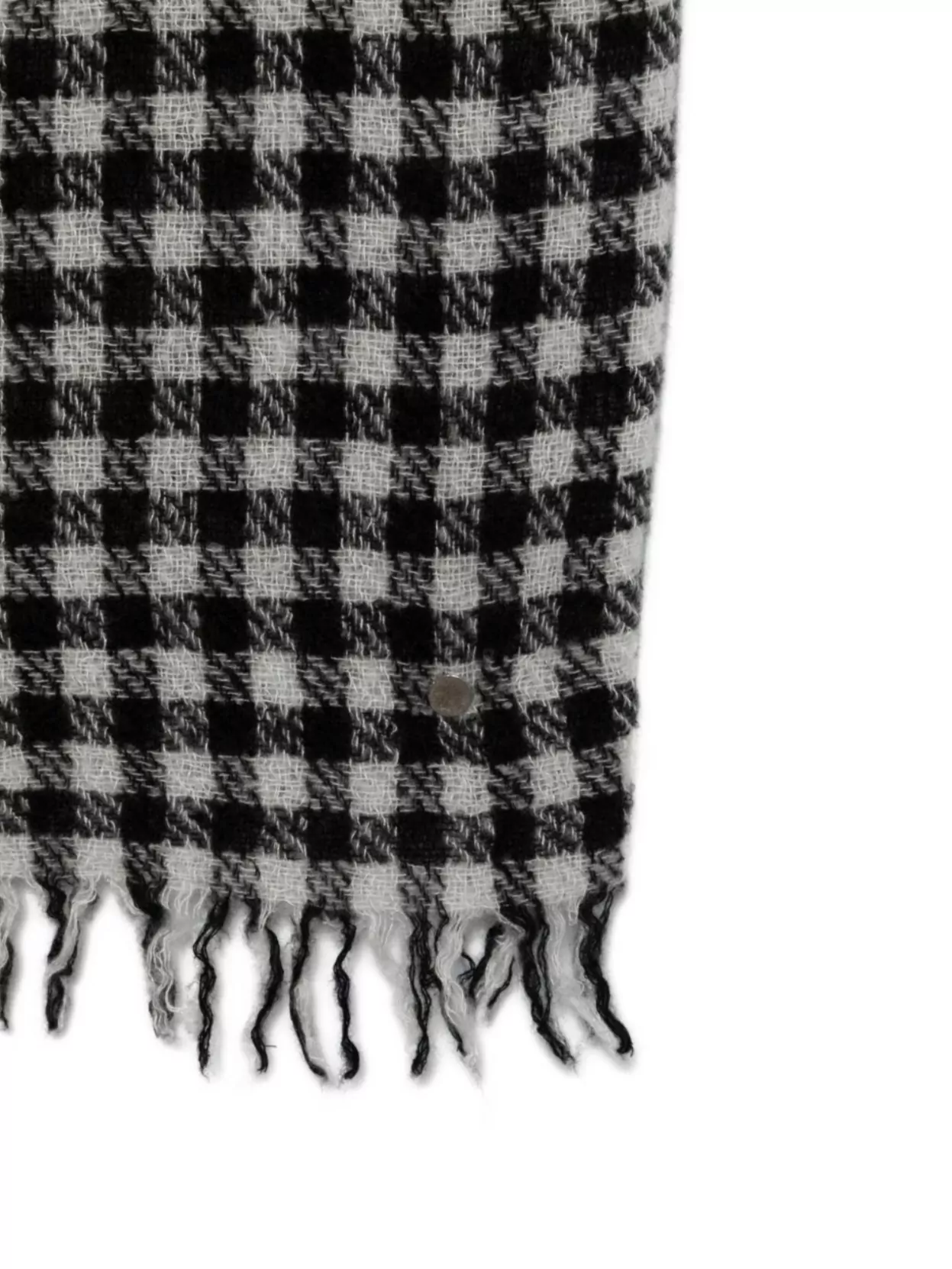 Faliero Sarti Cashmere And Wool Checkered Scarf