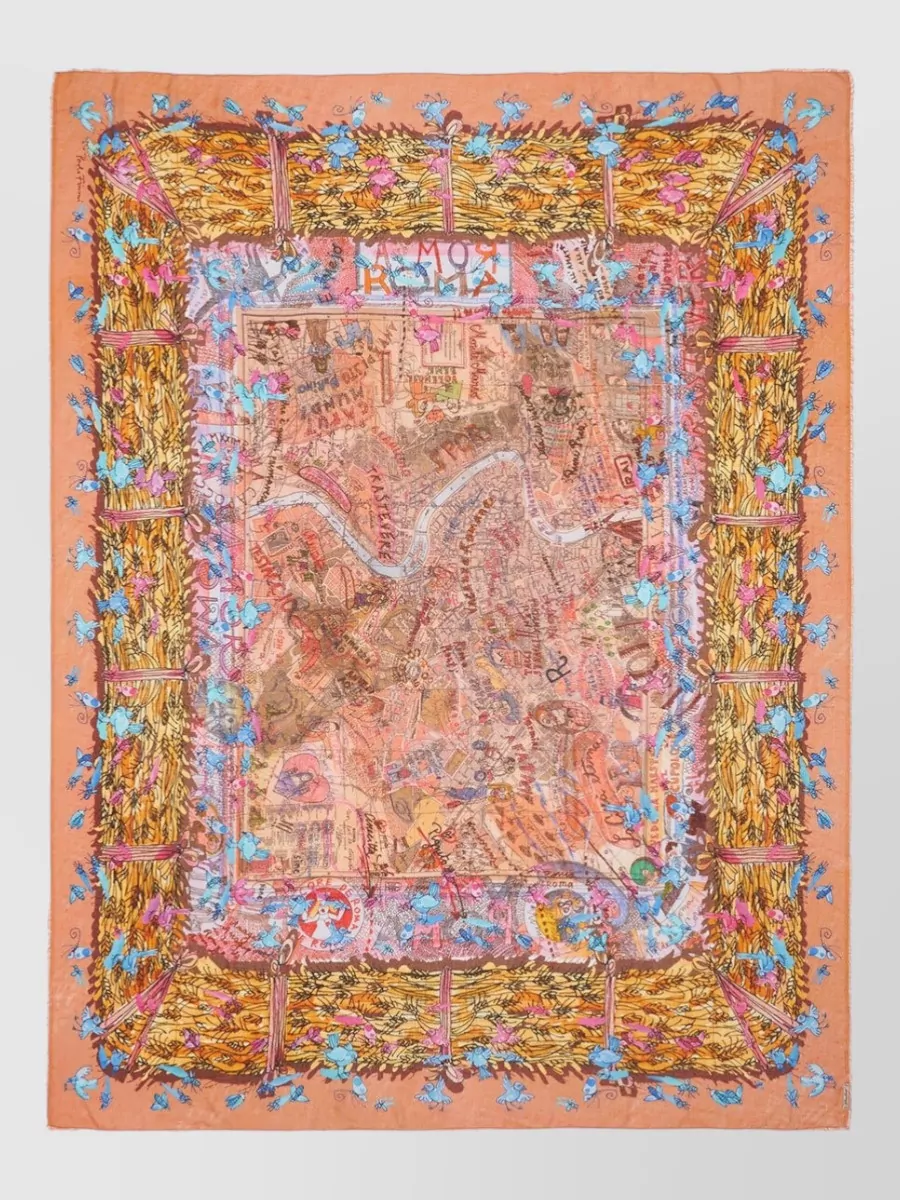Faliero Sarti silk-blend stole