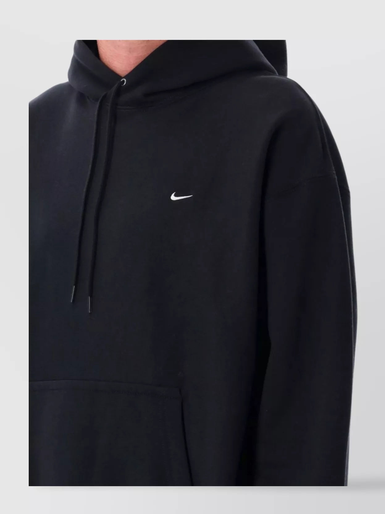 Nike Hoodie With Drawstring And Ribbed Cuffs