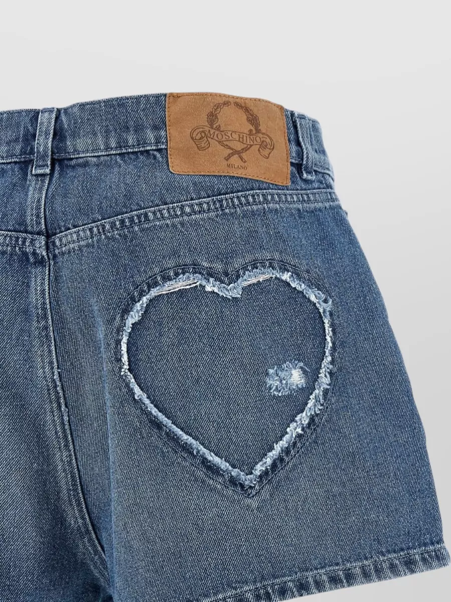 Moschino Cotton Mini Shorts