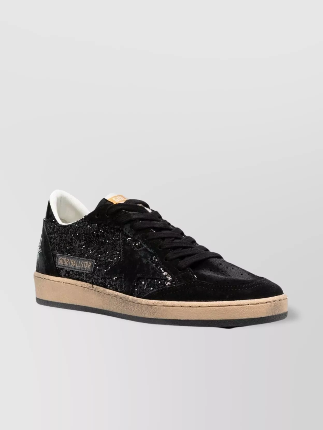 Golden Goose Contrasting Rubber Sole Panelled Sneakers