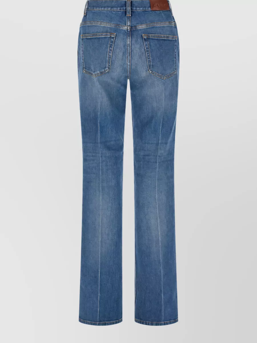 Gucci Denim Straight-Leg Jeans