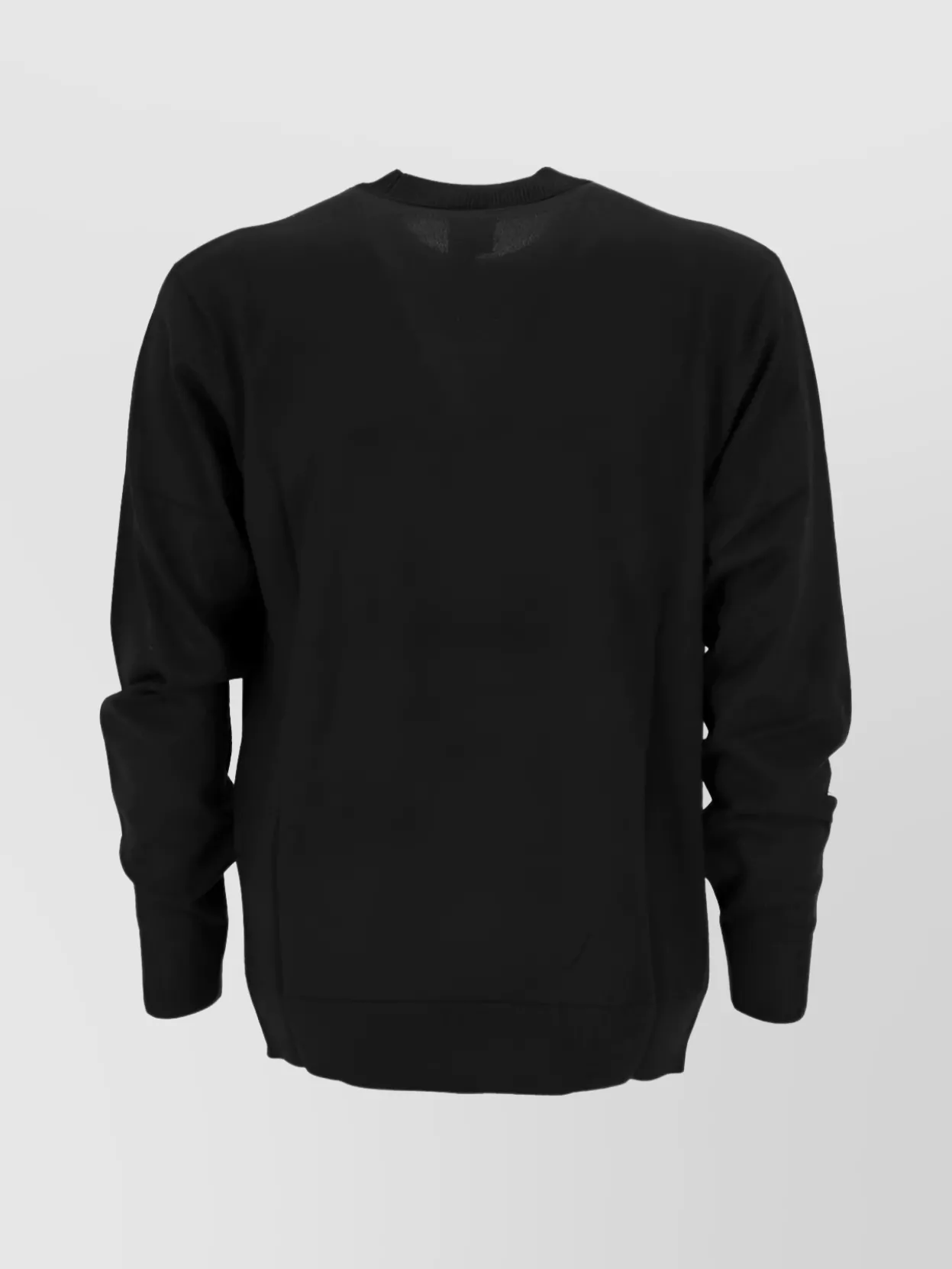Armani Exchange Crew Neck Striped Sleeves Ribbed Cuffs