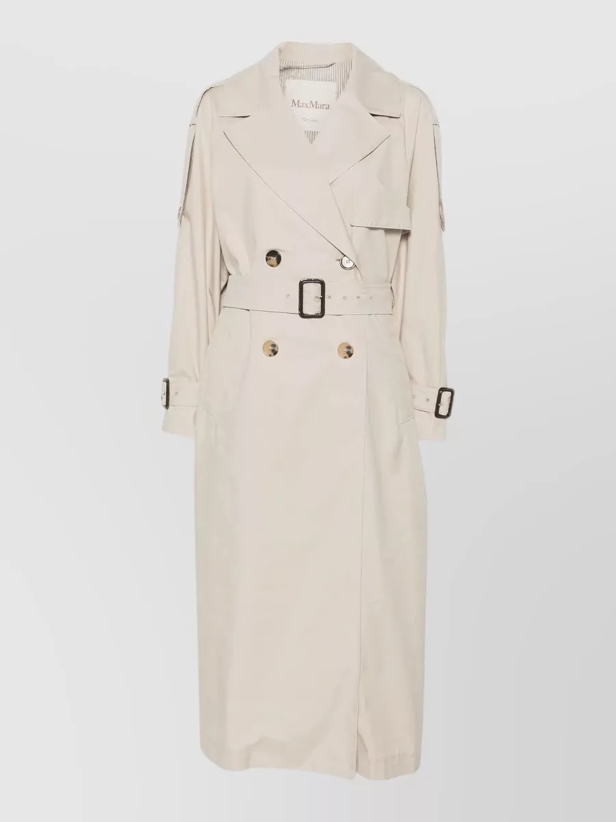 Max Mara Cotton double-breasted trench coat