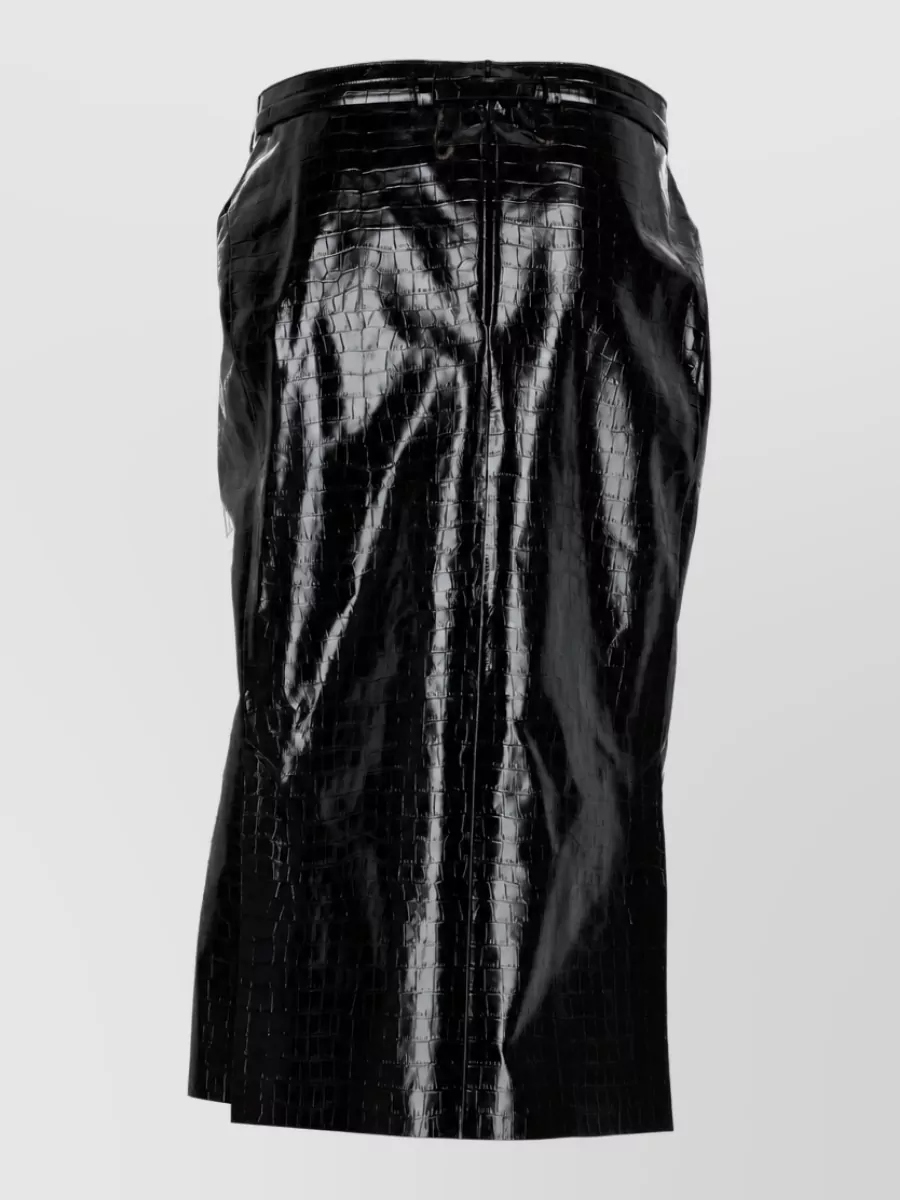 Tom Ford Leather Pencil Skirt