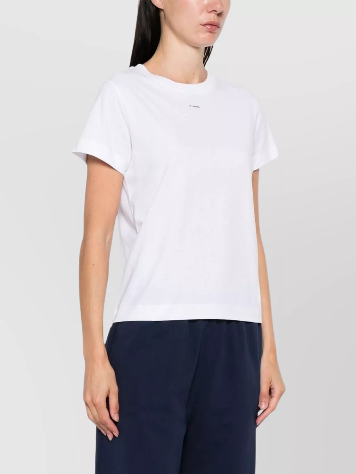 Pinko Crew Neck Short Sleeves Top