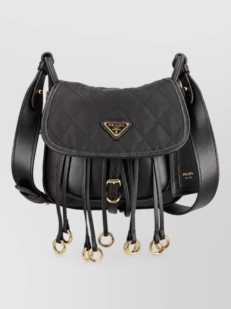 Prada na recycled polyamide cross-body bag