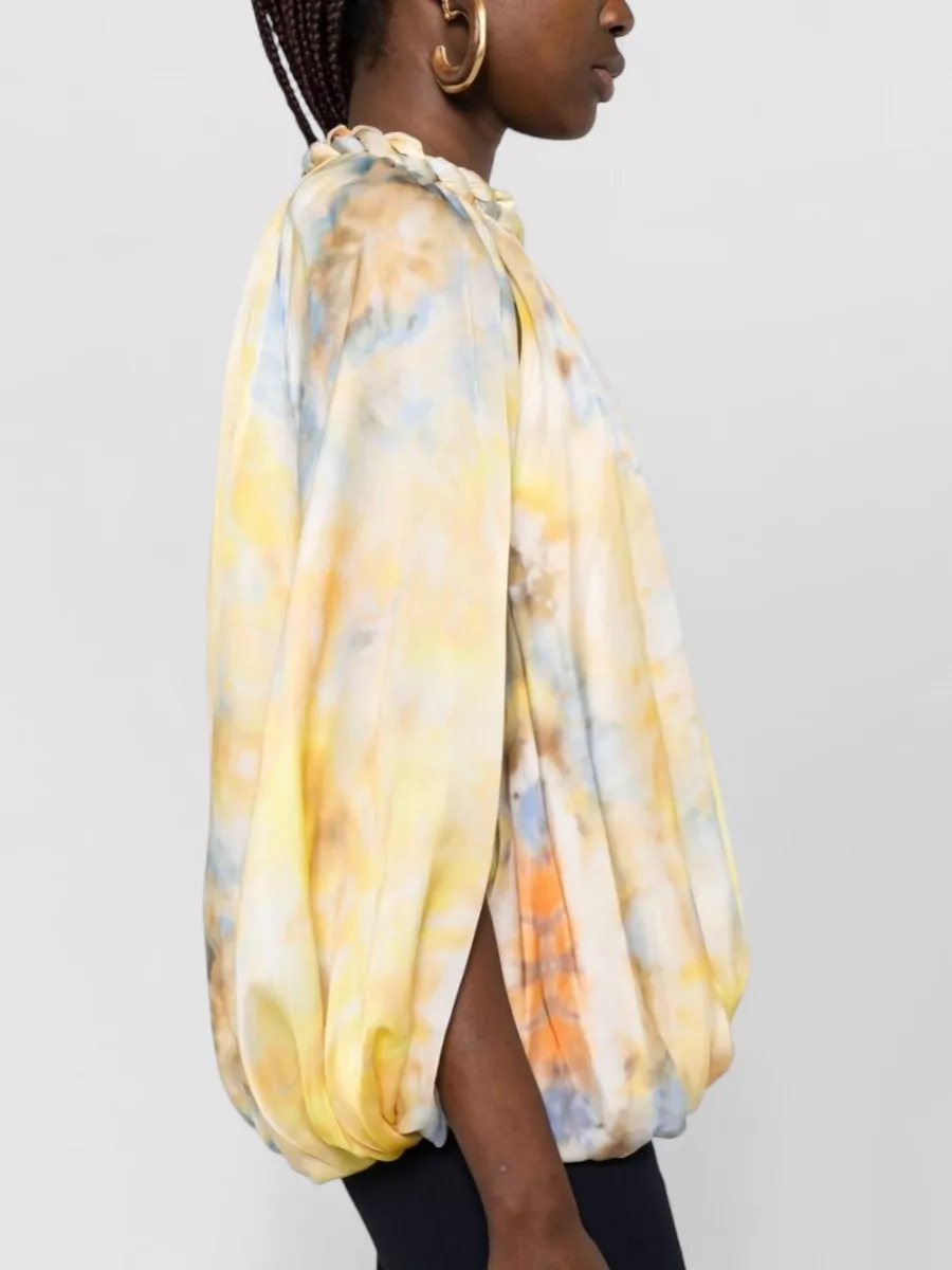 Zimmermann Silk Printed Blouse