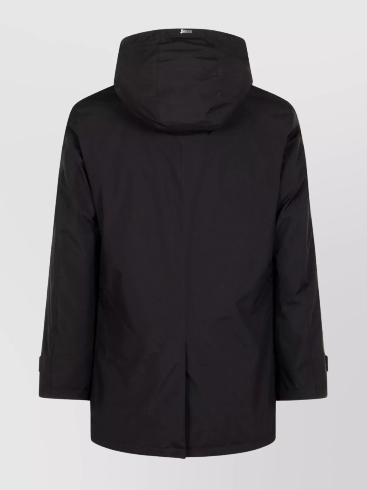 Herno Men Waterproof 2-layer Laminar Fabric In Black