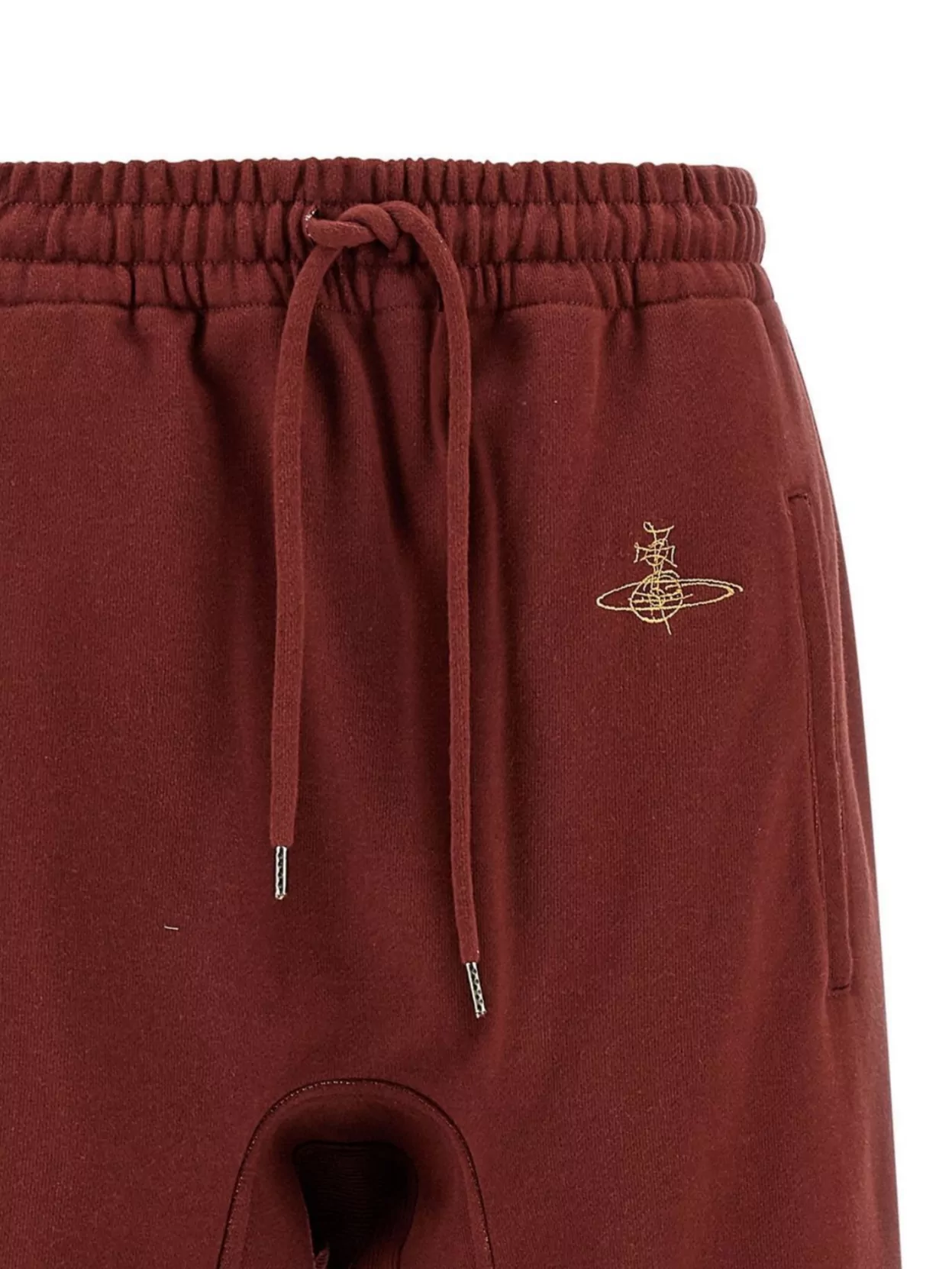 Vivienne Westwood Casual Joggers Featuring Elastic Waistband In Brown