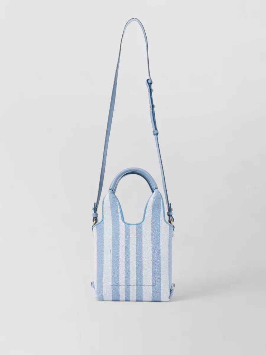 Chloé Woody Mini Cotton Tote Bag