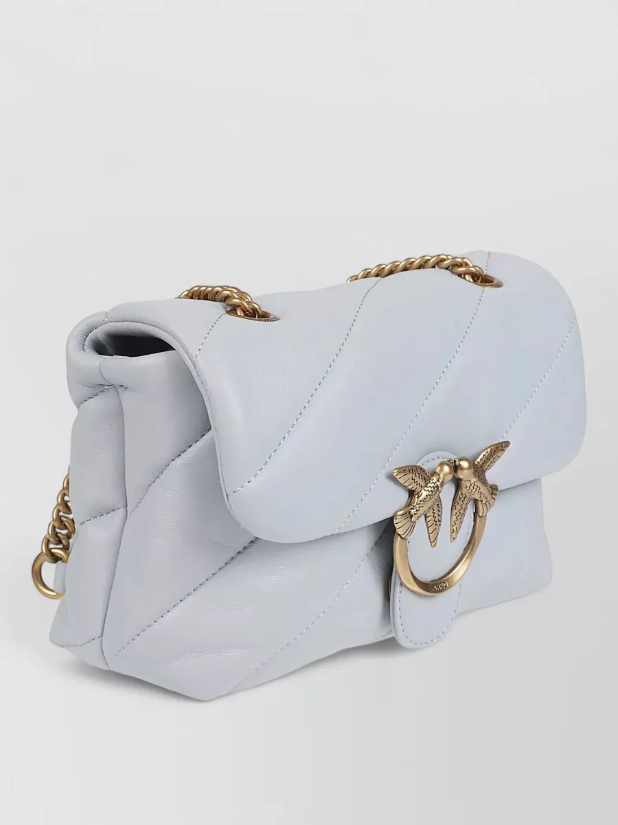 Pinko Love Mini Crossbody Bag Chain Strap