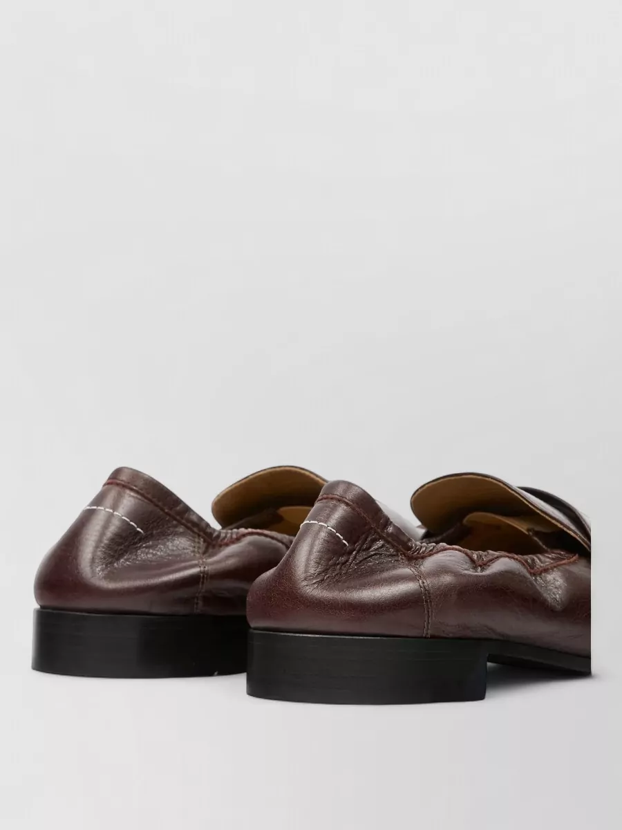 Mm6 Maison Margiela Leather Loafers