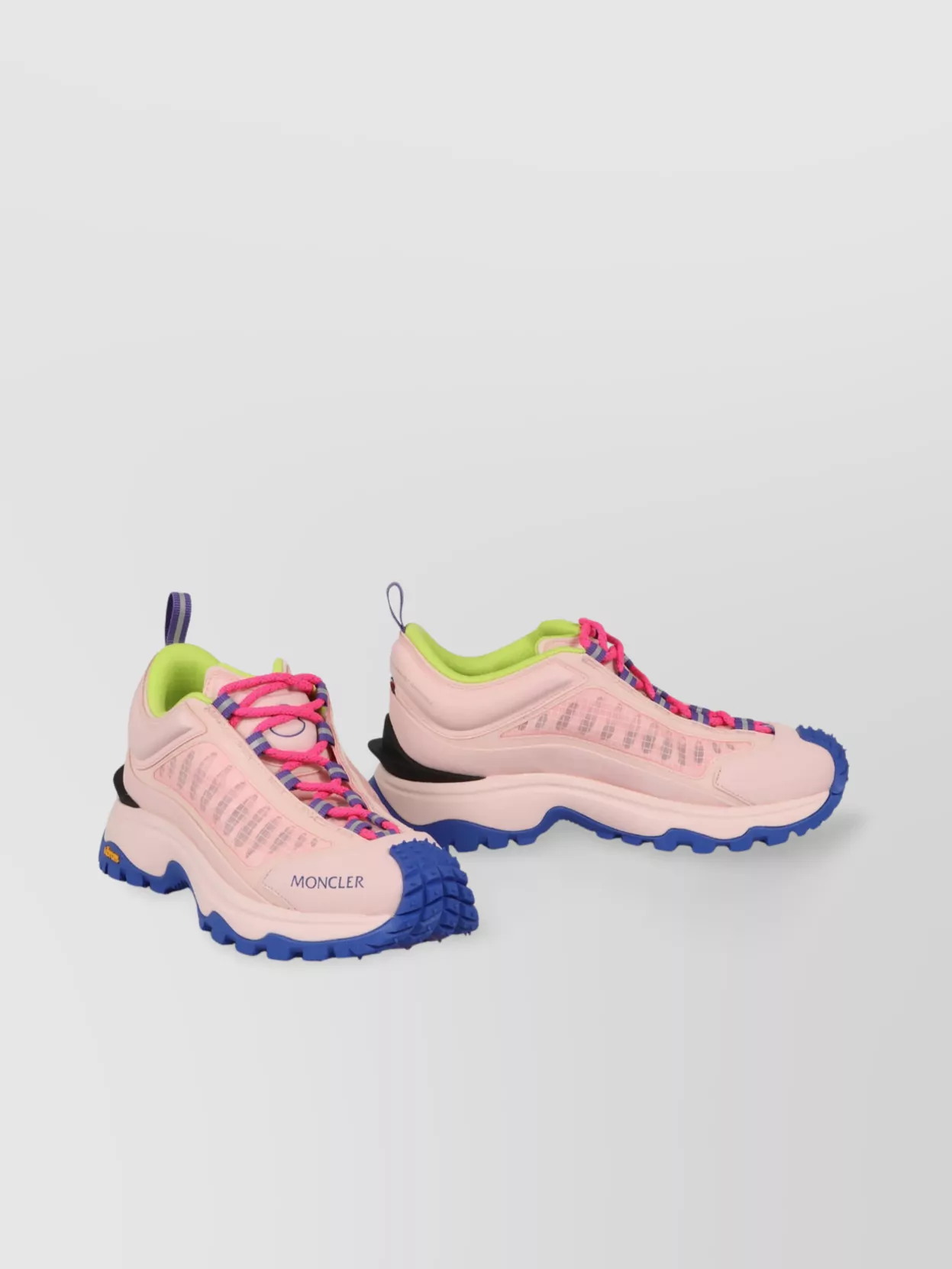 MONCLER LITE LOW-TOP SNEAKERS WITH CHUNKY SOLE