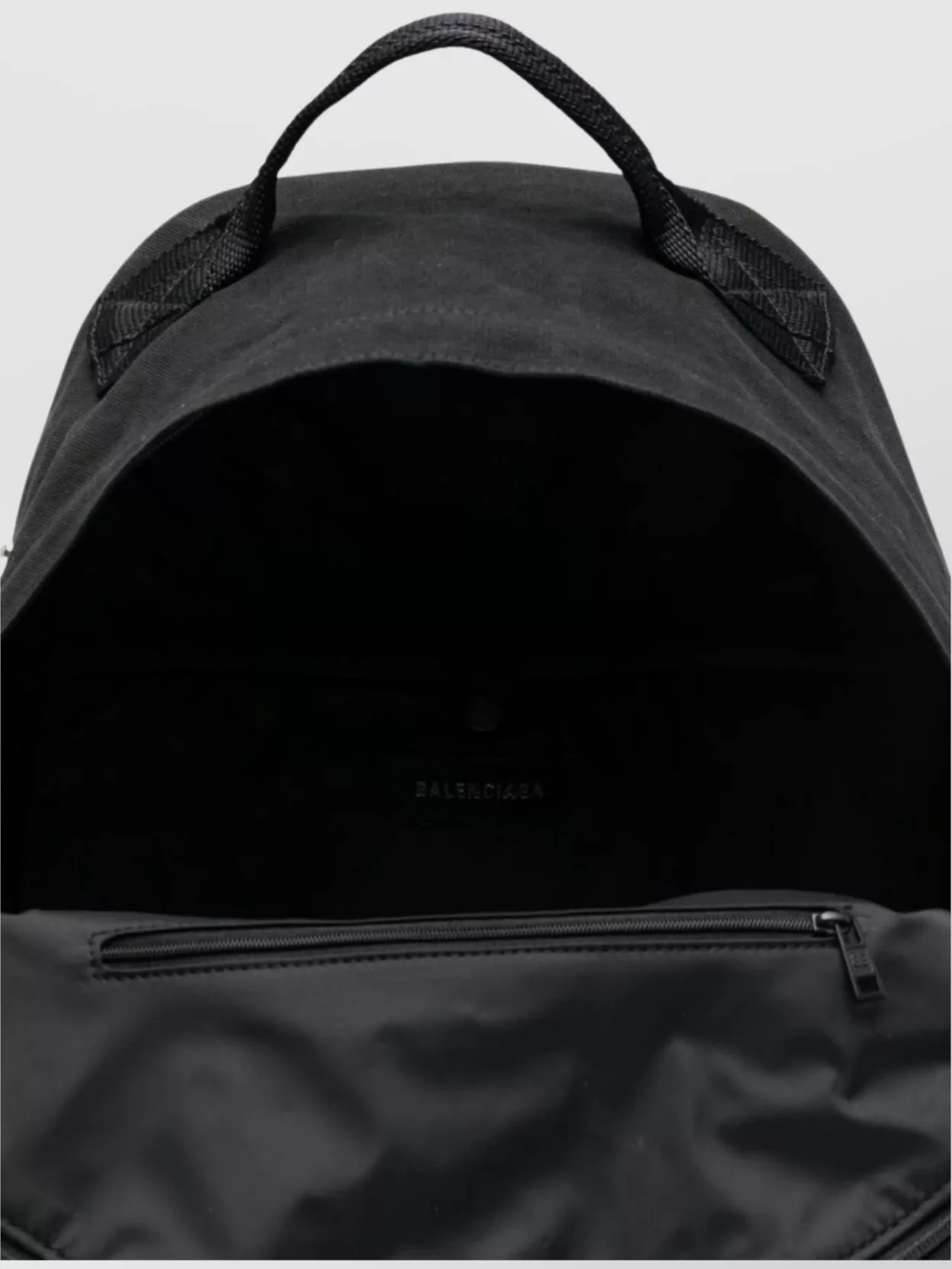 Balenciaga Military Medium Backpack With Safety Pin Embellishments