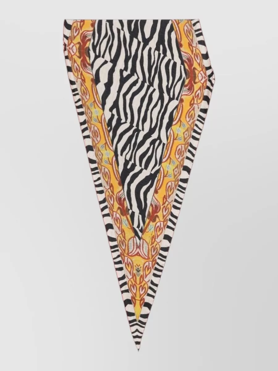 Pierre Louise Mascia Silk Printed Scarf