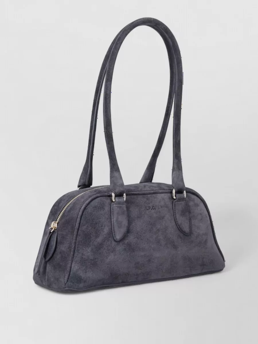 A.p.c. Sac Small Leather Shoulder Bag