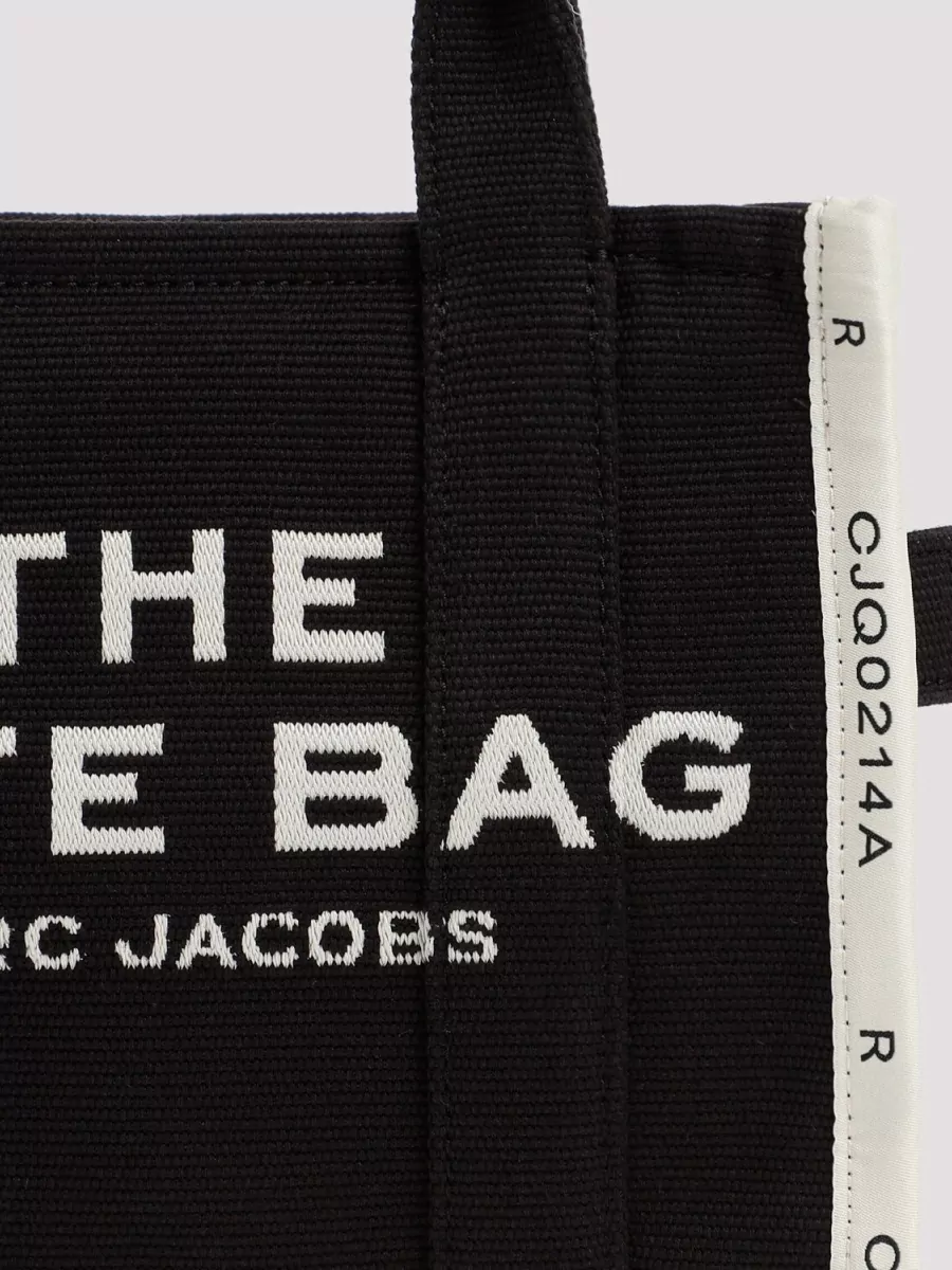 Marc Jacobs Small Tote Bag Contrast Trim Handles Strap