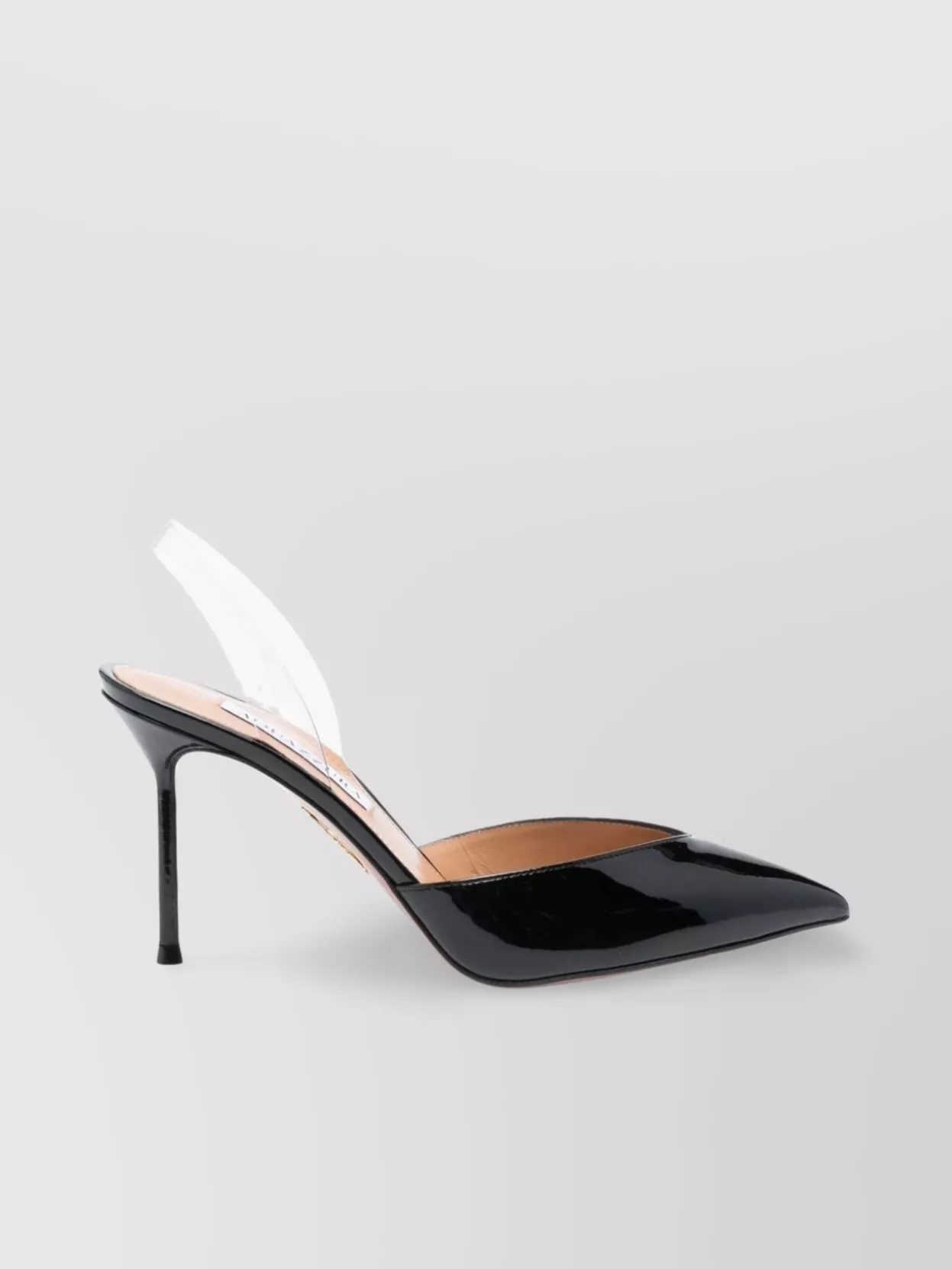 Aquazzura Plexi Sling 85 Pointed Toe Sandals