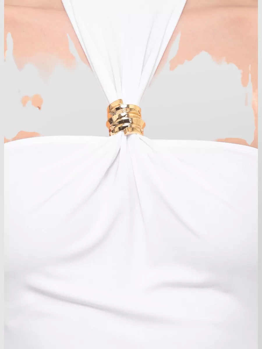 Elisabetta Franchi Sleeveless Bodysuit