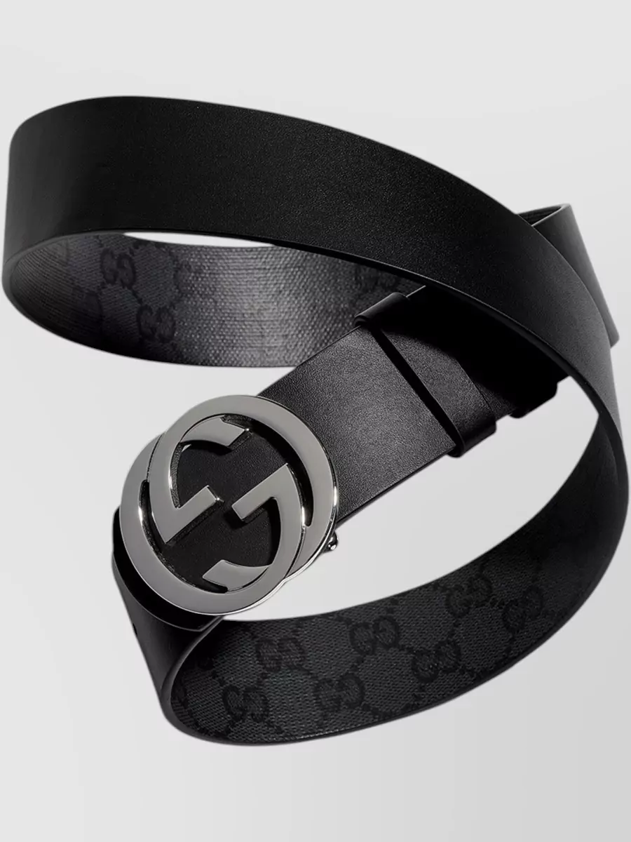 Gucci Leather Reversible Belt