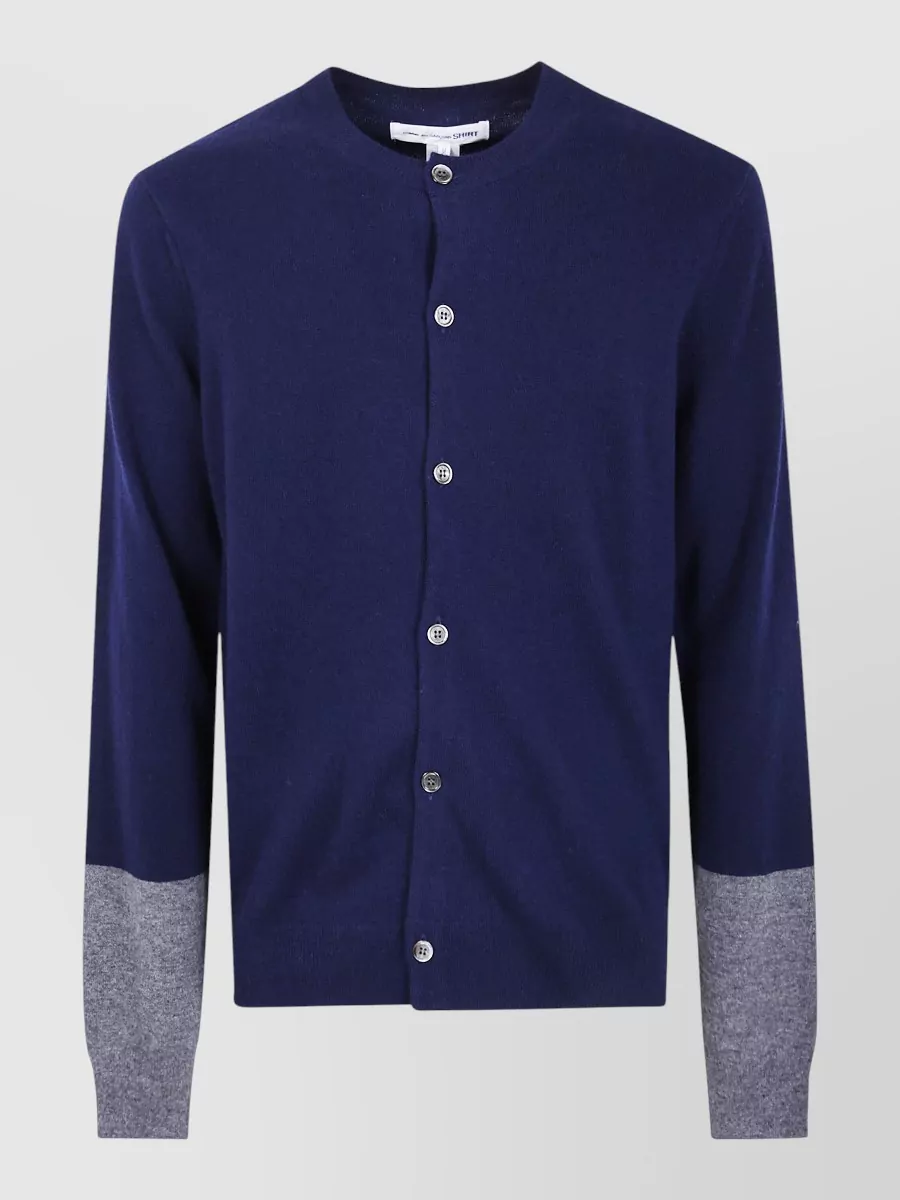 Comme des Garçons wool knit cardigan