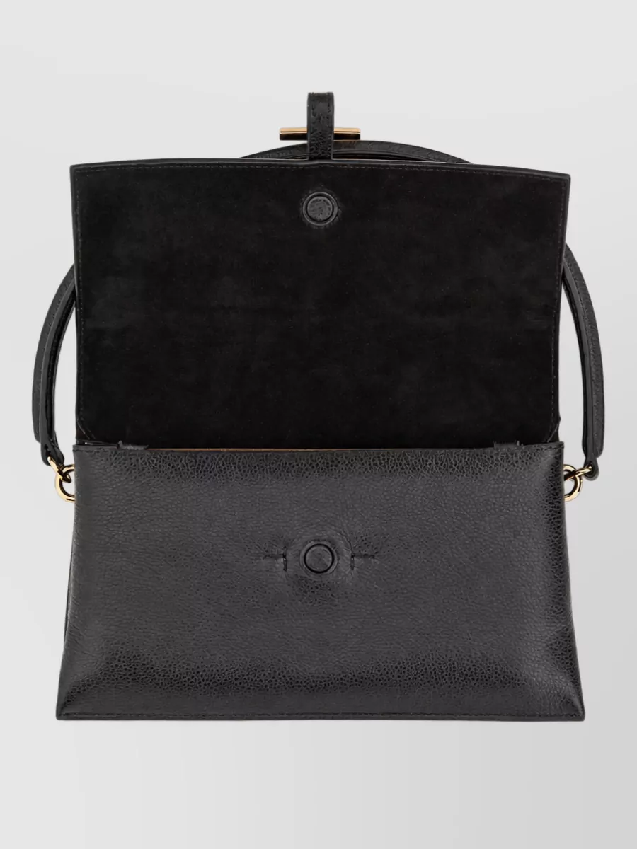 Tod's T Timeless Leather Clutch Bag