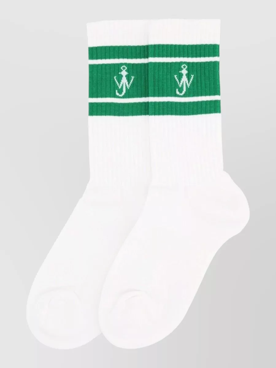 JW Anderson logo socks