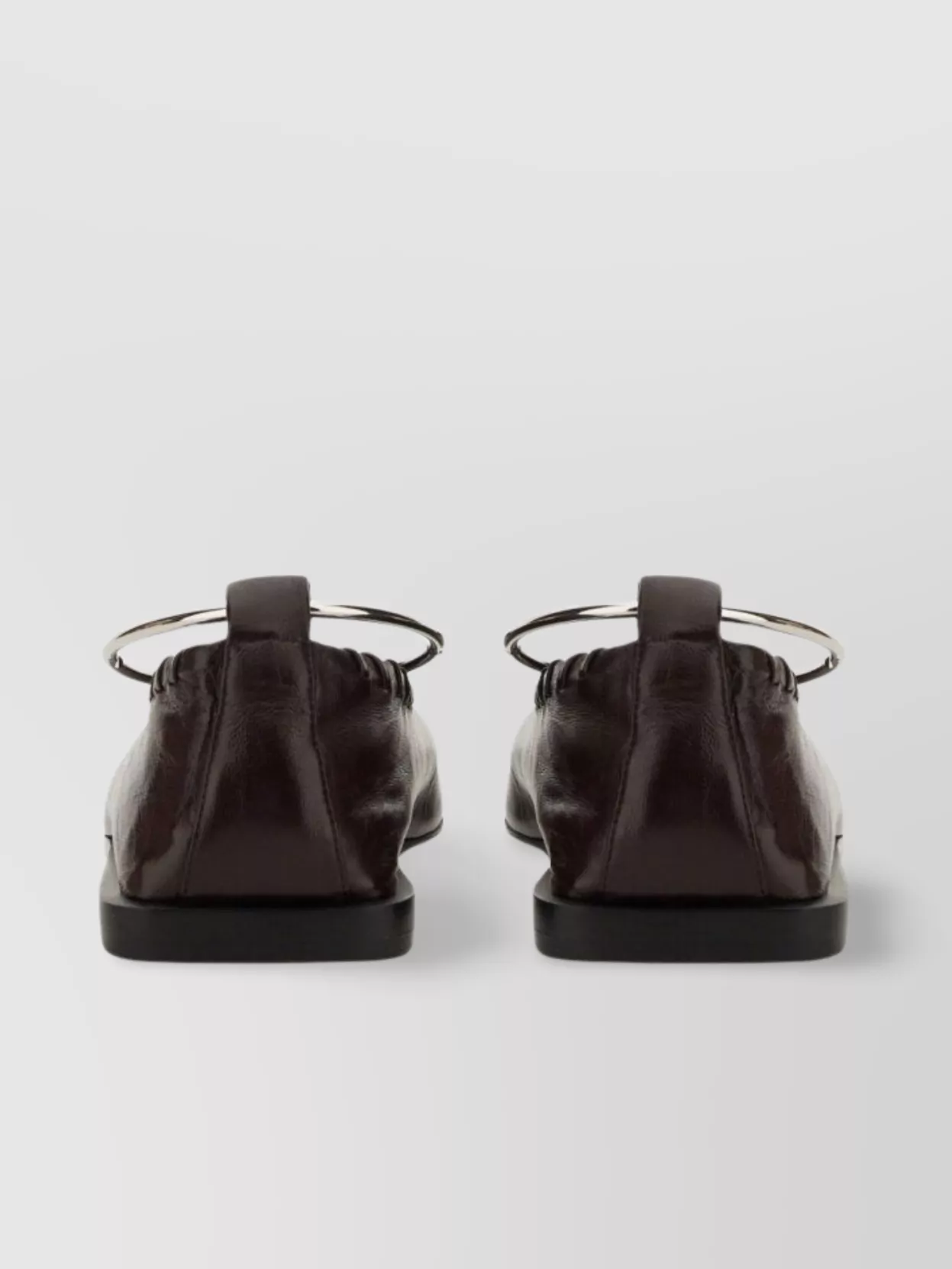 Jil Sander Square Toe Ballerina Silver Ring