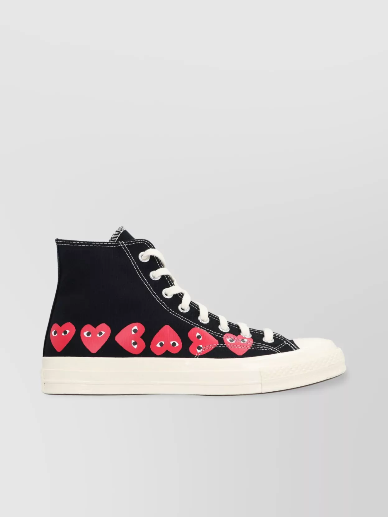 Comme Des Garçons Play Chuck 70 High-Top Canvas Sneakers