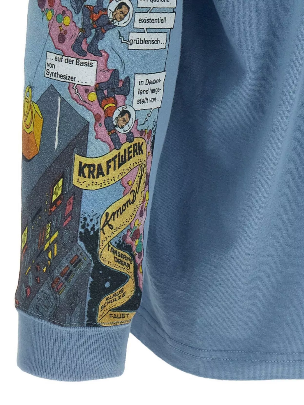 Undercover Graphic Long Sleeve Crew Neck T-Shirt