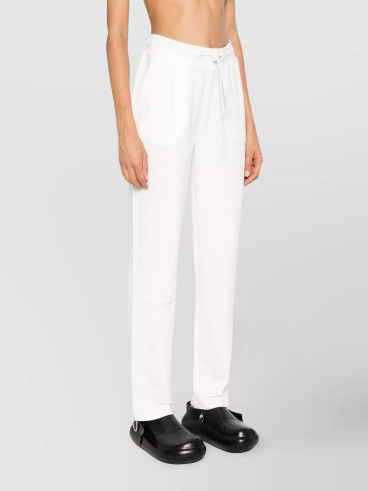 Emporio Armani Cotton Sweatpants Jersey Texture